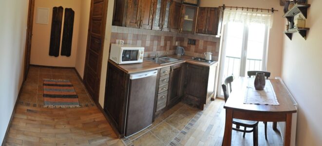 Penzión Ali Bojnice - Izba číslo 4 - apartmán - kuchyňa