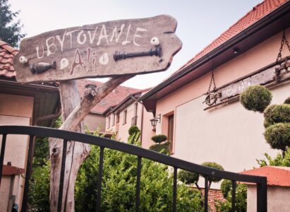 Penzión Ali Bojnice - tabuľa